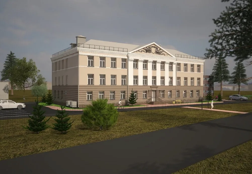 Визуализация архивохранилища Ленинградской области после реконструкции